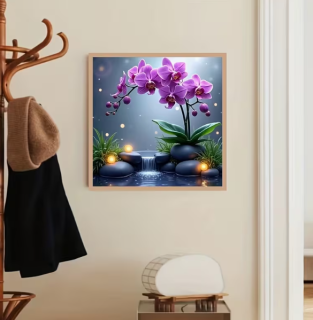 Preview: Diamond Painting Orchidee